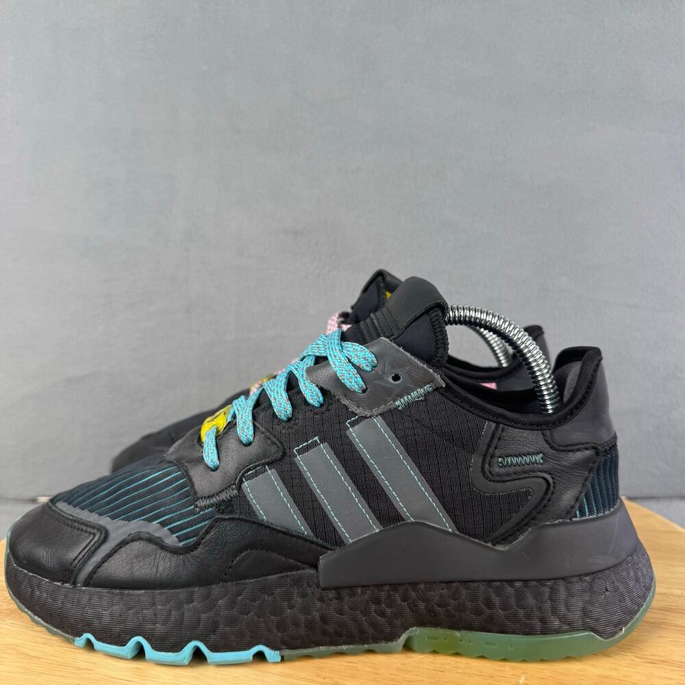 Adidas Ninja Nite Jogger Core Black Sneakers Lace-Up Shoes Men’s Size‎ 8 US